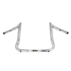 Manillar de motocicleta 1-1/4 "Chrome 12" King Ape Bagger para modelos <span class=keywords><strong>Harley</strong></span> <span class=keywords><strong>Davidson</strong></span> Touring - Product Image 2