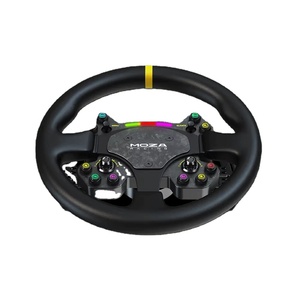 Joystick Moza Racing Rs V2 Compatible con PC, Sensor de Movimiento Estándar, Borde de 13 Pulgadas para Todas las Distancias entre Ejes, Compatible con Rs V2 - Product Image 1