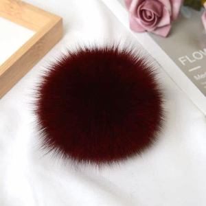 Pompons <span class=keywords><strong>en</strong></span> fausse <span class=keywords><strong>fourrure</strong></span> de raton laveur écologiques - Boules de <span class=keywords><strong>fourrure</strong></span> <span class=keywords><strong>synthétique</strong></span> de haute qualité pour vêtements - Product Image 6