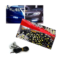 Feux de jour LED 18MM 23MM, nouveaux feux de jour DRL Eagle Eye, feux de recul, feux de stationnement pour voitures 12V