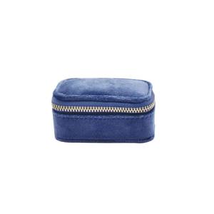 I-0971 Factory Velvet <b>Travel</b> <b>Jewelry</b> Box Organizer Container <b>Jewelry</b> Box for Jewellery Earring Ring Necklace Packing <b>Cases</b> - Product Image 6