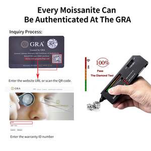 0.1ct-5ct 3-11Mm Moissanite Oorbellen 925 Sterling Zilver Vergulde Studs D Kleur Vvvs Diamant Voor Mannen Gra Luxe Sieraden - Product Image 6