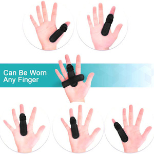 Attelle de soutien pour doigt à fixation facile avec sangles Velcro en mélange polyester-nylon, orthèse de protection - Product Image 5