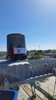 Système d'éclairage public intelligent sans fil LTE/4G/LoRaWAN avec contrôleur NEMA, 1 canal, 800W, portée de 2 km, étanche