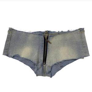 <span class=keywords><strong>Jeans</strong></span> <span class=keywords><strong>donna</strong></span> Sexy <span class=keywords><strong>Super</strong></span> Mini Denim Shorts per <span class=keywords><strong>donna</strong></span> pantaloni elasticizzati mutandine graziose Clubwear Pole Dance Short - Product Image 4