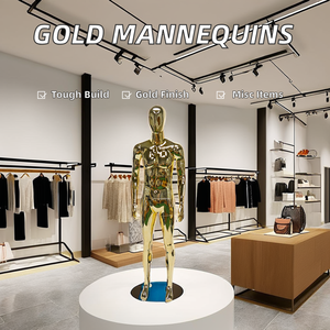 Manichino donna in oro <span class=keywords><strong>di</strong></span> lusso - Product Image 6