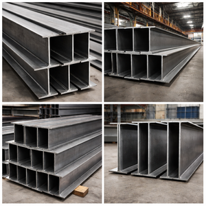 คานเหล็กคาร์บอนขึ้นรูปร้อน 200x80 12 เมตร โปรไฟล์โครงสร้าง โรงงานผู้ผลิต วัสดุพร้อมส่ง - Product Image 1