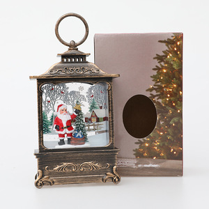 <strong>Wholesale</strong> New Style <strong>Christmas</strong> <strong>Gifts</strong> Square Indoor Santa Claus Lantern <strong>Christmas</strong> Tree Party Decoration - Product Image 3