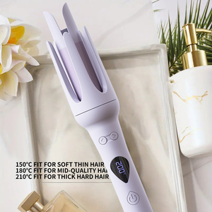 Đa 1.26 inch Thùng uốn sắt Cây Đũa Phép Màu tím uốn Irons tóc chuyên nghiệp Curler - Product Image 5
