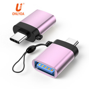 ONLYOA-Adaptador <span class=keywords><strong>de</strong></span> Metal USB 3,1 tipo C OTG, <span class=keywords><strong>convertidor</strong></span> macho <span class=keywords><strong>A</strong></span> USB 3,0 <span class=keywords><strong>A</strong></span> hembra, adaptador con función OTG para Macbook, <span class=keywords><strong>Google</strong></span> Chromebook - Product Image 2