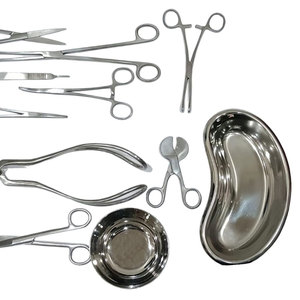 Ensemble d'instruments chirurgicaux professionnels en acier inoxydable avec une gamme complète d'outils pour la pratique clinique et le kit de formation médicale - Product Image 3