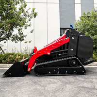 Minicaricatore cingolato Euro 5 CE EPA con motore Kubota per giardinaggio