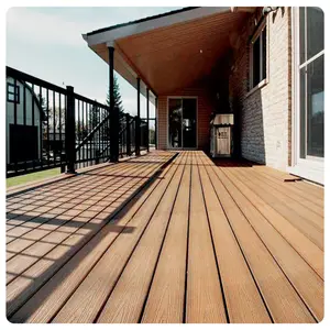 Hochwertige Co-Extrusion WPC Holz Kunststoff Verbund deck Outdoor Holzboden