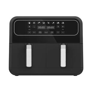 Friggitrice ad Aria Tedesca <span class=keywords><strong>Cres</strong></span> Doppia, Fritoz Elettrica Intelligente, Forno Digitale Dual 6L 8L 9L, Friggitrice ad Aria Digitale - Product Image 4