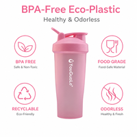 Gobelet de sport écologique de 600 ml sans BPA, anti-fuite, à boire directement, avec logo personnalisé, vente en gros