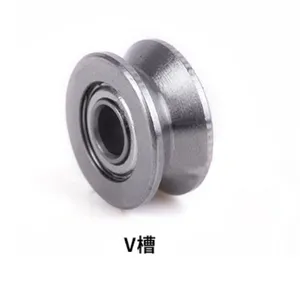 Factory directly sale sliding bearings door and window pulley rubber coated bearing 626 2RS bearing