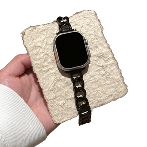Cinturino per Orologio in Acciaio Inossidabile, Elegante Bracciale Metallico Sostitutivo per <span class=keywords><strong>Apple</strong></span> <span class=keywords><strong>Watch</strong></span> Ultra 10 9 <span class=keywords><strong>8</strong></span> <span class=keywords><strong>7</strong></span> SE Series - Product Image 4