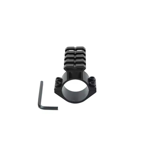 Versatile 25-30mm Ring Clamp Mount Base for Outdoor <b>Equipment</b> Setup Durable Aluminum Alloy Bracket - Product Image 5