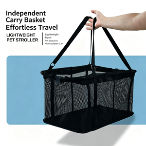 Chariot de courses en maille chromée grande capacité 340L, chariot de supermarché robuste avec roues silencieuses, kit pour usage en épicerie - Product Image 3