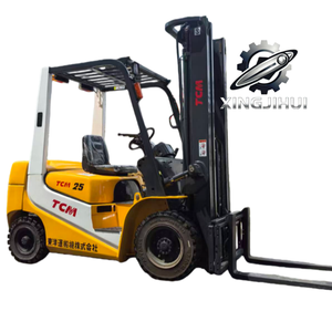 รถยก TCM FD25T6 25 ตัน รถยกมือสองจากญี่ปุ่น 25 ตัน เครื่องยนต์ Isuzu 6BG1 รถยกใช้แล้ว รถยกใช้น้ำมันเชื้อเพลิง 6000 มม. 25000 กก. - Product Image 1