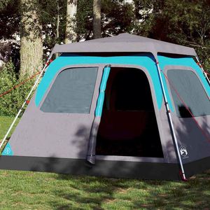 Outdoor Weatherproof Four-season Triple Layer 10-Minute Instant Setup Polyester 3-4 Person One Bedroom Camptown <b>Tent</b> - Product Image 2