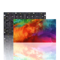 P1.53 P1.86 P2.0 P2.5 Modul Layar LED Dalam Ruangan Panel Definisi Tinggi Papan Tanda Bandara Panel Dinding Pusat Perbelanjaan Layar LED