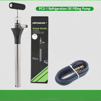 WiPCOOL Pompe à huile à pédale et pistolet à huile à main PCO-1 PCO-2 R1 R2 pour les systèmes de réfrigération et de climatisation