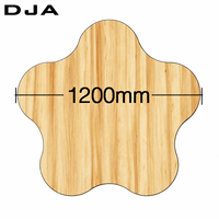 Table d'activités scolaires moderne à hauteur réglable pour 2 personnes, empilable, pour maternelle, avec bord renforcé, personnalisable, en bois, vente en gros