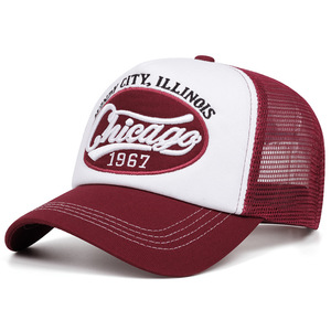 OEM Thiết Kế Tùy Chỉnh Thời Trang Chất Lượng Cao 5 Bảng Điều Chỉnh Olive Màu Xanh Lá Cây Bông Vá Logo Gorras Lưới Snap Trở Lại 112 Trucker Cap Hat - Product Image 4