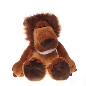 Hecho en china venta al por mayor super suave tela de fibra de regalo de león animales de peluche para el bebé y los niños - Product Image 1