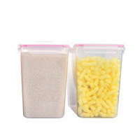 Conteneurs de stockage d'aliments en vrac hermétiques en plastique sans BPA extra larges de 9,5 L (321oz) pour l'organisation du garde-manger farine sucre riz céréales