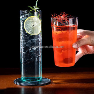 Venta al por mayor claro Collin Glass Set <span class=keywords><strong>Martini</strong></span> <span class=keywords><strong>Mojito</strong></span> Highball Juice Cup Bar recto copas de cóctel con caja de logotipo personalizado - Product Image 4