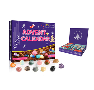 Compte à rebours personnalisé 24 jours Calendriers <span class=keywords><strong>de</strong></span> <span class=keywords><strong>l</strong></span>'<span class=keywords><strong>Avent</strong></span> avec pierres minérales précieuses Emballage <span class=keywords><strong>de</strong></span> boîte-cadeau en cristaux <span class=keywords><strong>Calendrier</strong></span> <span class=keywords><strong>de</strong></span> <span class=keywords><strong>l</strong></span>'<span class=keywords><strong>Avent</strong></span> en cristal - Product Image 5