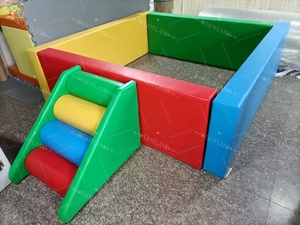 Gran oferta, juego <span class=keywords><strong>de</strong></span> juegos para interiores, equipo <span class=keywords><strong>de</strong></span> juego suave, tema <span class=keywords><strong>de</strong></span> arcoíris para niños pequeños, juego <span class=keywords><strong>de</strong></span> pelota suave, <span class=keywords><strong>casa</strong></span> <span class=keywords><strong>de</strong></span> rebote para fiesta comercial - Product Image 4