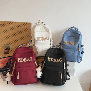 Mdbag <b>Backpack</b> Large Capacity Laptop <b>Compartment</b> For Female Students School Travel Spring 2024 - Product Image 4
