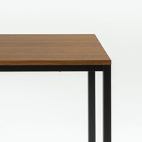 Modern Studio Collection Soho Mesa de escritorio Escritorio de computadora Mesa de comedor rectangular Fácil montaje Embalaje de pedido por correo