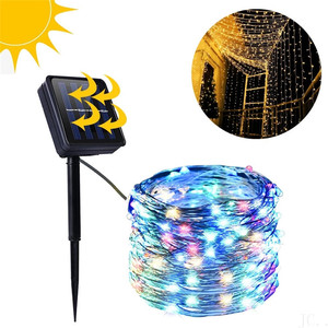 Đèn LED Dây Thần Tiên Trang Trí Giáng Sinh Bán Chạy Nhất Đèn Dây Đồng Chạy Bằng Năng Lượng Mặt Trời Đèn Ngày Lễ - Product Image 1