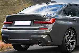 2023-2024 para BMW Serie 3 G20 G21 G22 320d 320 330i 320i 420i: Sistema de escape con punta de silenciador de repuesto, piezas de motor - Product Image 3