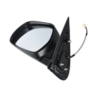 Espejo ajustable eléctrico plegable cromado Hiace, accesorio para TOYOTA, accesorio para automóvil, para automóvil
