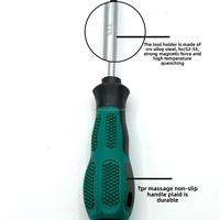 Obeng Torx Tugas Berat Obeng Phillips Dengan Magnet Obeng Manual Multifungsi OEM Dapat Disesuaikan