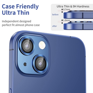 กระจกนิรภัยโทรศัพท์มือถือกล้องเลนส์สําหรับ<span class=keywords><strong>iPhone</strong></span> <span class=keywords><strong>11</strong></span> 12 13 14 15 Pro Max - Product Image 5