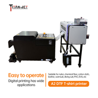 Imprimante DTF A2 entièrement automatique de haute qualité pour t-shirts, conception d'usine originale, fabrication personnalisable