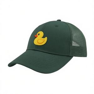 Gorra Trucker de Lona Personalizada con Malla, Color Sólido, Parche de Bordado Vietnamita, Logotipo, Casual, a la Moda, ODM, Venta al por Mayor, Ciclismo de Alto Rendimiento - Product Image 2