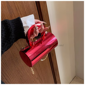 New Fashionable Candy Colored Acrylic <b>Box</b> Bag Laser Makeup Bag Chain Strap Crossbody Bag - Product Image 5