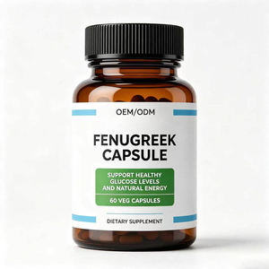 Cápsulas de Fenogreco OEM/ODM, Apoyan Niveles Saludables de Glucosa, Aumentan la Energía Natural del Cuerpo, Potenciador Herbal para la Salud - Product Image 1