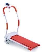 Tapis roulant pliable mini portable pour la remise en forme, machine à marcher, tapis roulants électriques légers avec verrouillage de sécurité