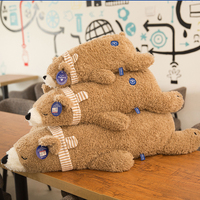 Boneka Beruang Kutub Bahan Katun PP Lembut Berkualitas Tinggi Grosir Pabrik Jahitan Ganda Bantal Tidur