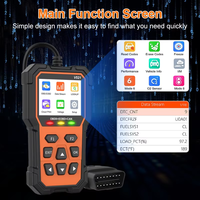 Escáner V521 OBD2, lector de código de motor de comprobación automática, lector de código de problemas del vehículo