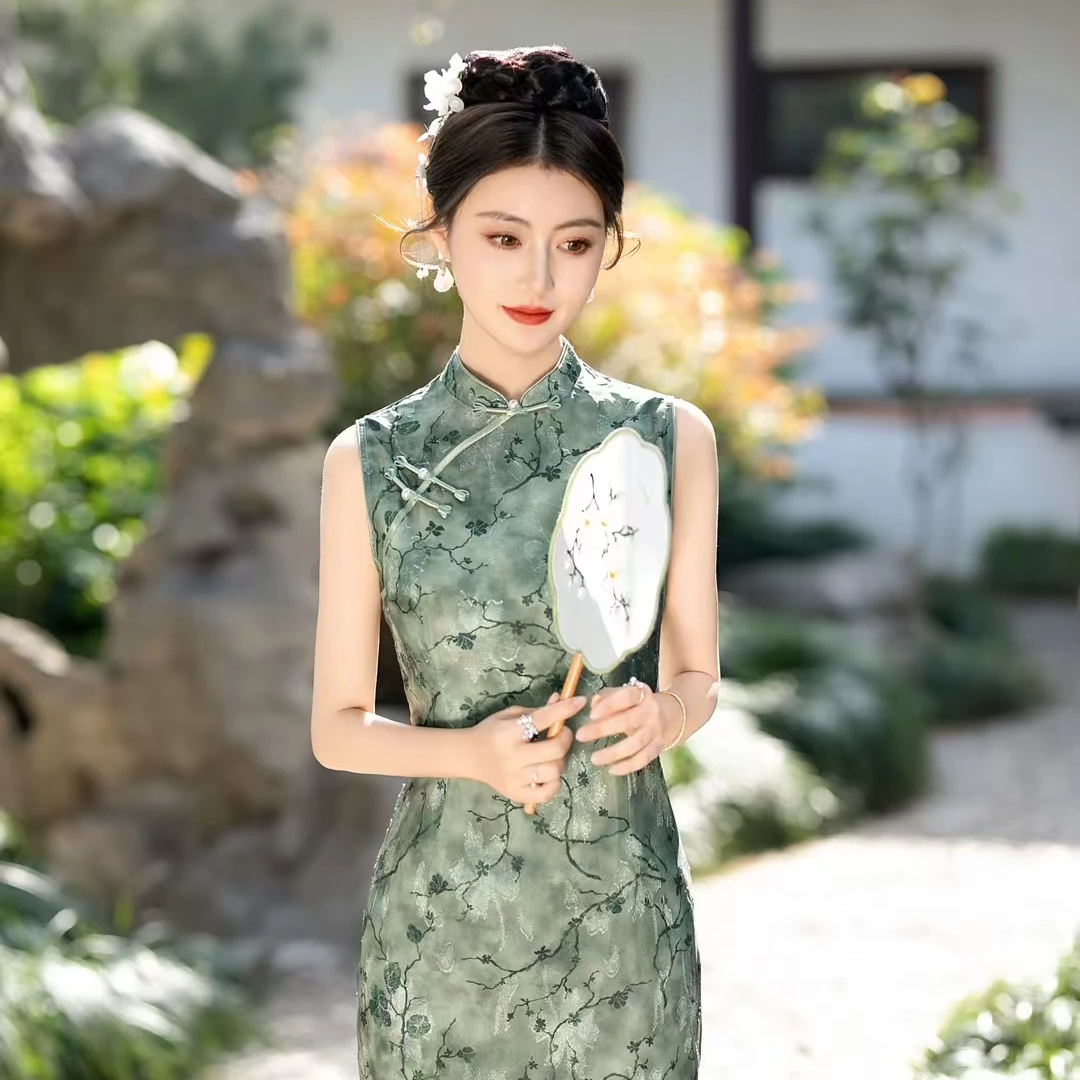 Chic Styles and Comfort in fashion green chinese dresses for Trendy Women