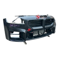 Para BMW M2 G87 kit de carrocería parachoques delantero con rejilla de faro radiador de plástico parachoques de coche propósito de reemplazo de segunda mano